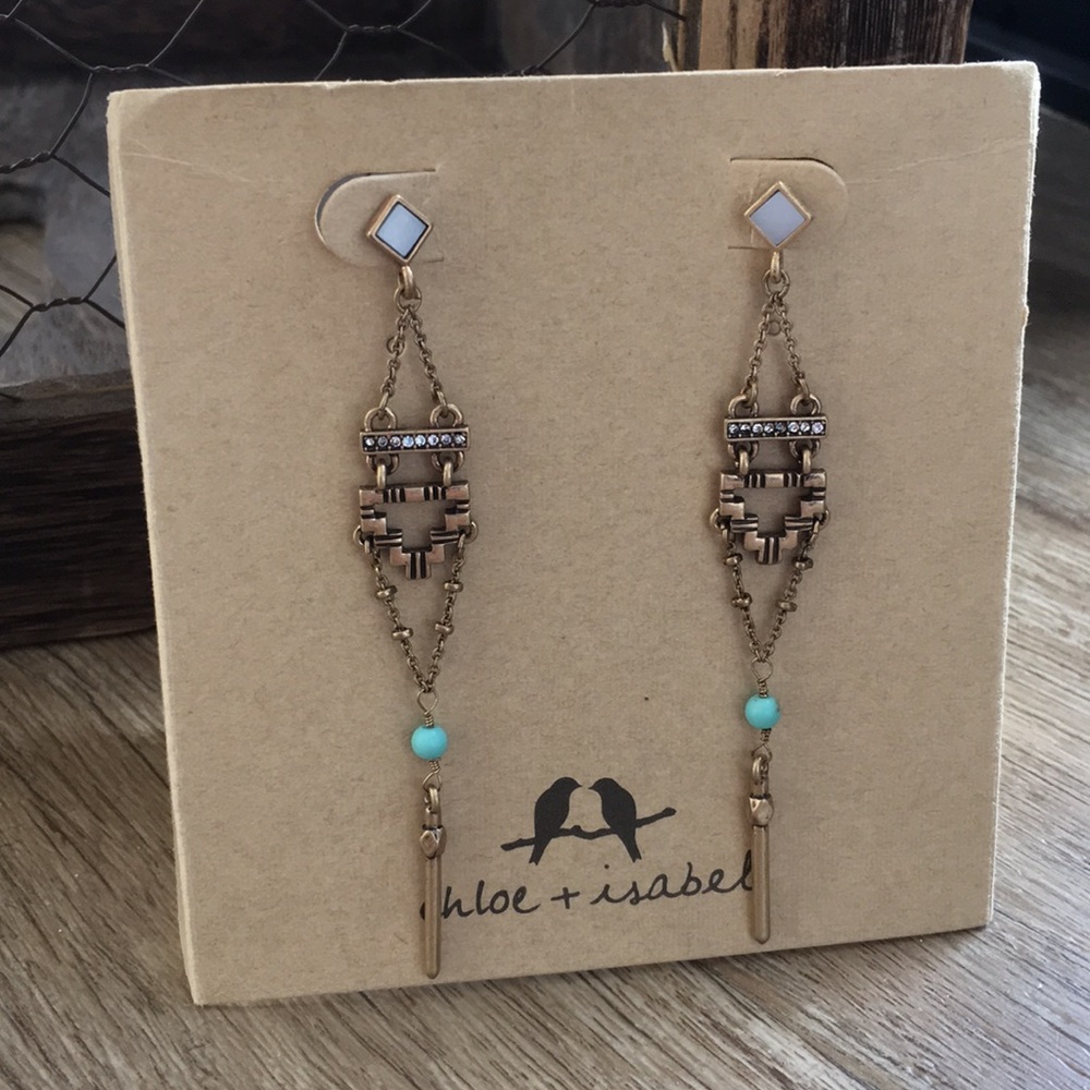 Chloe and Isabel Long Drop Earrings